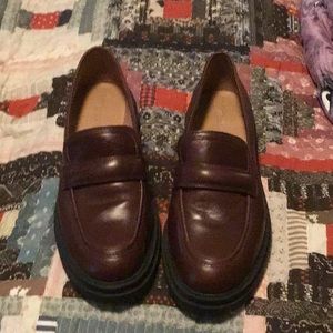 Madewell lugsole loafers